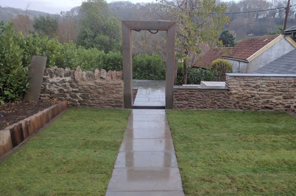 garden doorway inviting visitors to explore more