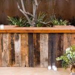 rustic garden bar