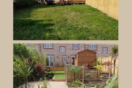 garden transformation Somerset