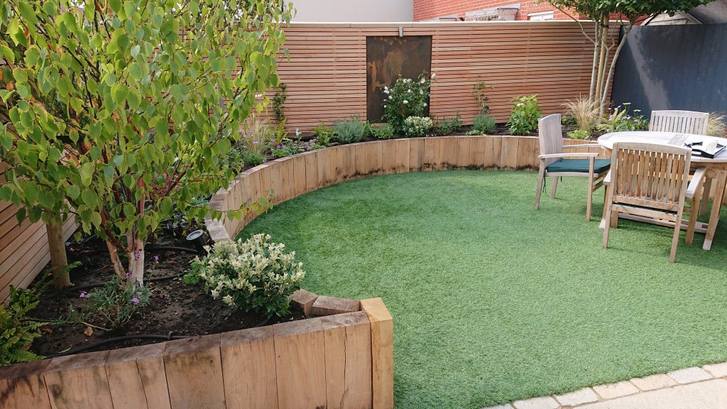Lush planting