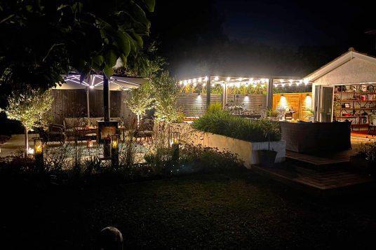 various garden lighting